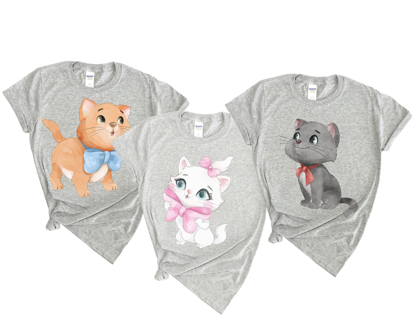 Cute Cats and friends Character clipart , Hand draw illustration ,PNG files 300 dpi.