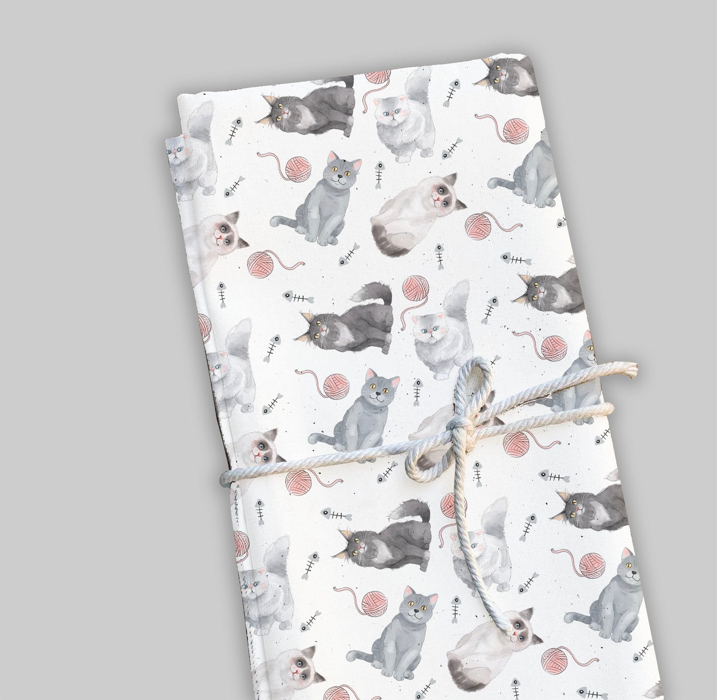 Cute cats breed clipart , seamless Pattern design, Hand drawn clipart, Instant Download PNG file - 300 dpi