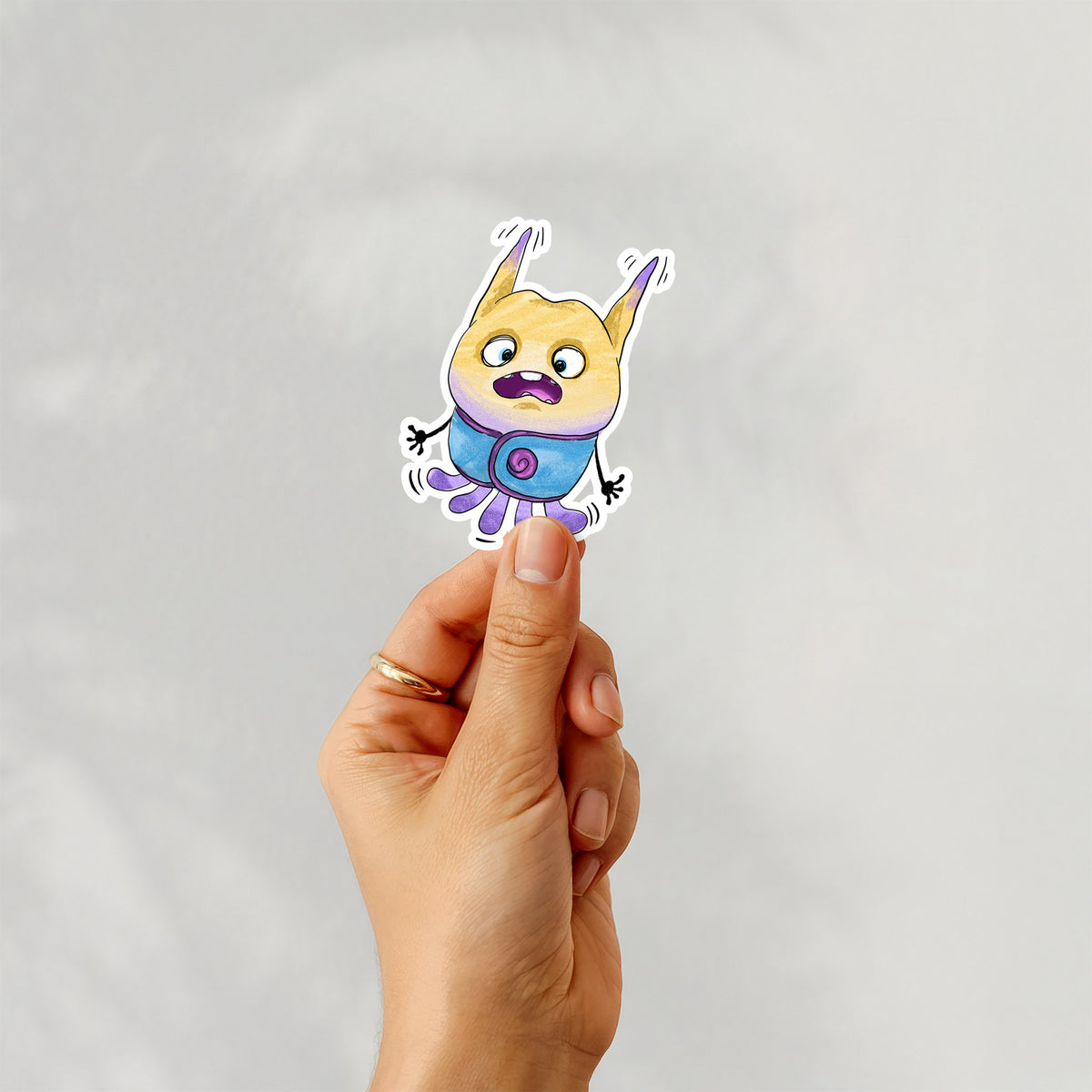 Aliens friends clipart PNG files.