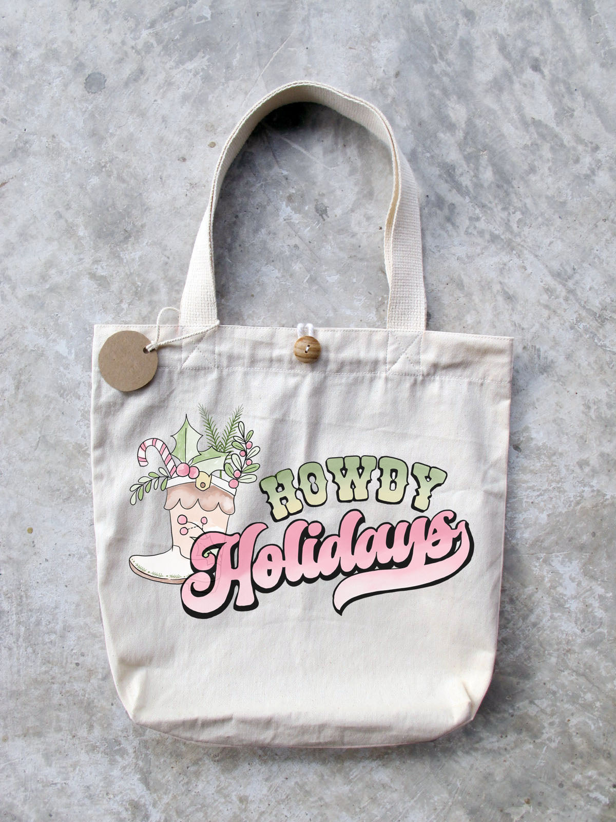 Howdy Christmas Clipart , PNG file - 300 dpi