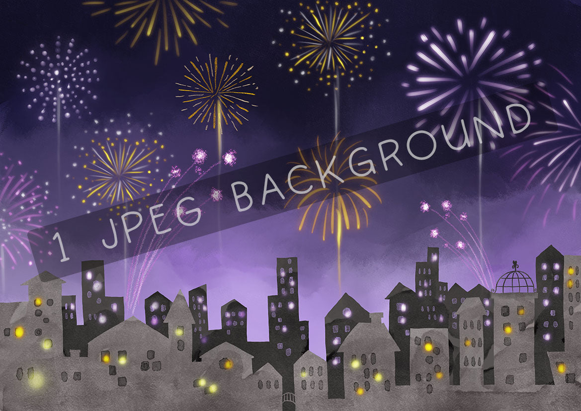 New year 2025 clipart , countdown party clipart instant download PNG file - 300 dpi