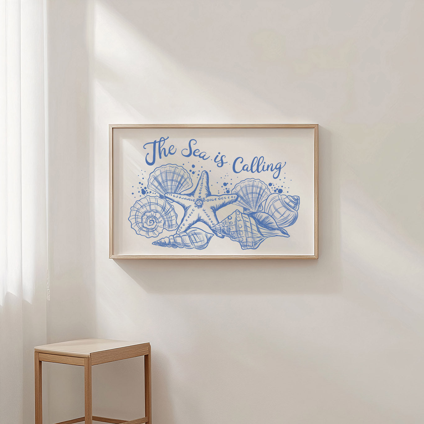 The sea is calling PNG, Sublimation Designs, PNG file - 300 dpi.