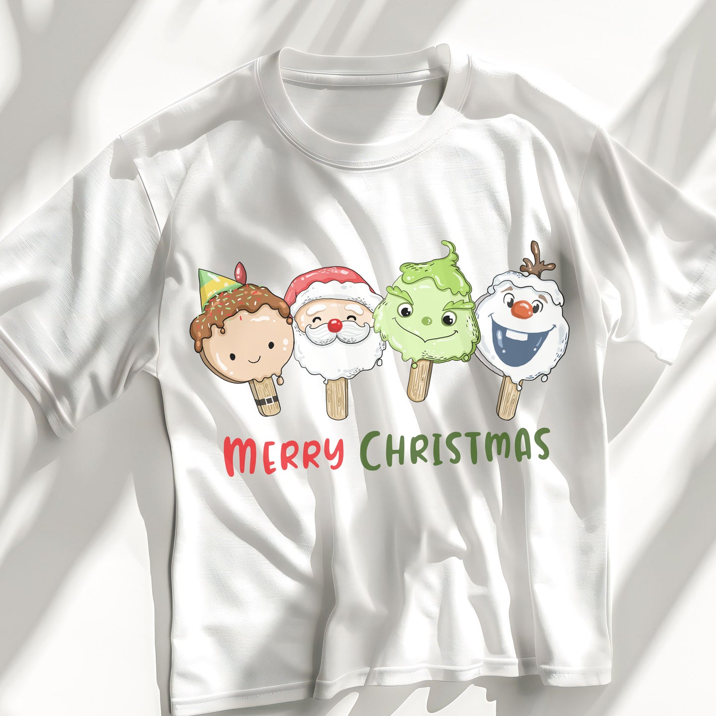 Christmas Ice Cream Clipart , Christmas Clipart, PNG file - 300 dpi