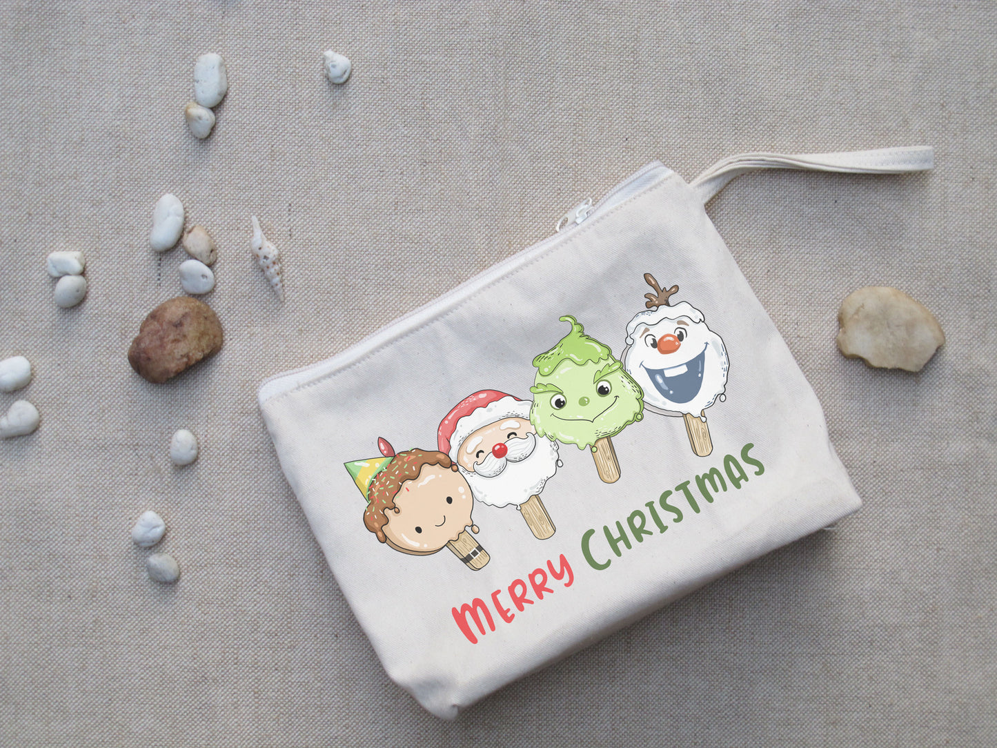 Christmas Ice Cream Clipart , Christmas Clipart, PNG file - 300 dpi