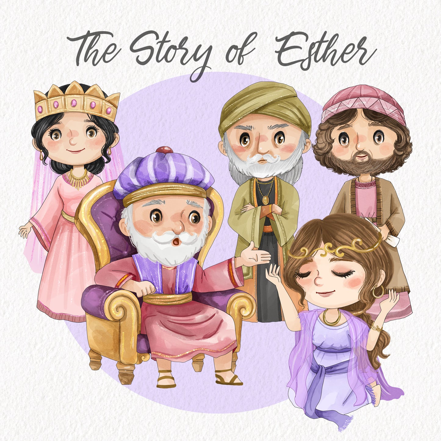 Story of Esther Clip Art  Clipart, PNG files