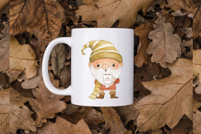 Fall Gnomes Clipart PNG files instant download PNG file - 300 dpi.