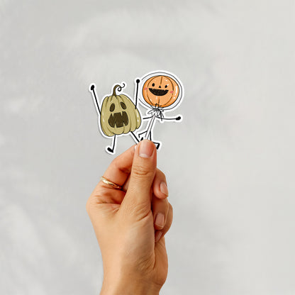 Happy Halloween doodle clipart PNG files instant download PNG file - 300 dpi.