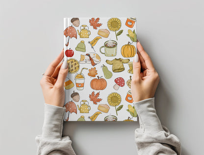 Happy Fall season clipart, instant download PNG file - 300 dpi