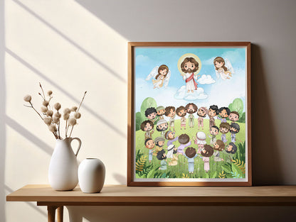 The ascension of Jesus Clip Art Bundles set , Disciples clipart, Religion, Bible stories Clipart PNG files