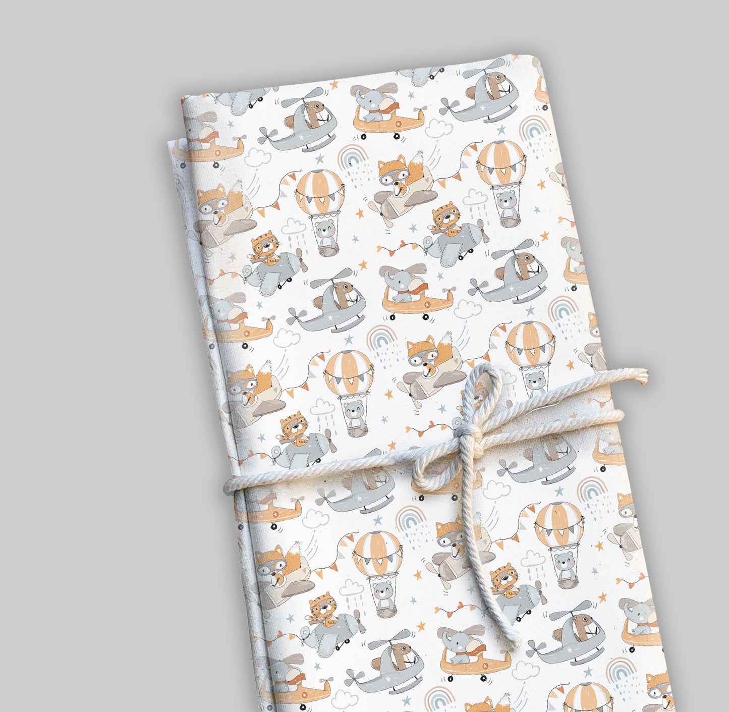 Animals airplane Seamless Pattern, instant download PNG file - 300 dpi