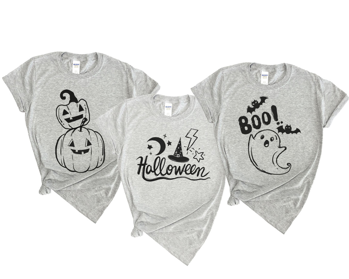 Halloween doodle clipart PNG files instant download PNG file - 300 dpi.