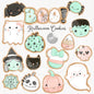Halloween Cookies Clipart ,Sweet and Spooky clipart, PNG file - 300 dpi