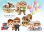 UP adventure clipart set 2 , instant download PNG file - 300 dpi