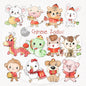 Animals Zodiac Clipart , instant download PNG file - 300 dpi