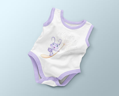 Cute Bugs characters Clipart, Hand drawn clipart, PNG files.