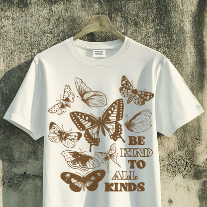 Be kind to all kinds PNG, Butterfly PNG, Sublimation Designs, PNG file - 300 dpi.