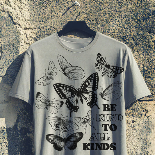 Be kind to all kinds PNG, Butterfly PNG, Sublimation Designs, PNG file - 300 dpi.