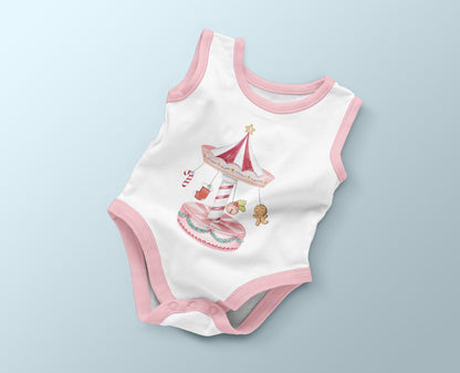 Christmas Carnival clipart PNG files.