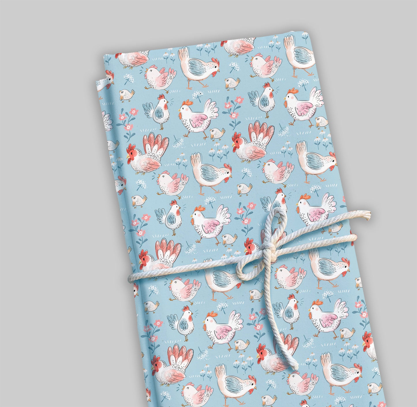 Chickens Seamless Pattern, instant download PNG , JPEG file - 300 dpi