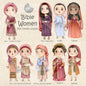 Women of the Chosen Clip Art  Clipart, PNG files