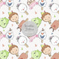 Christmas Seamless Pattern, instant download PNG file - 300 dpi