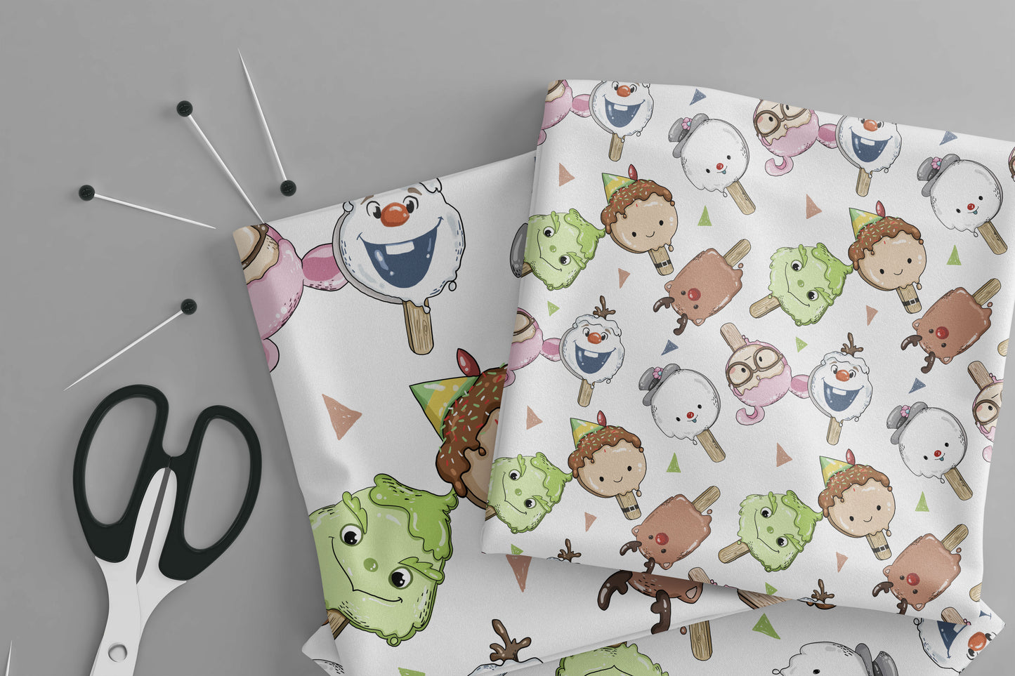 Christmas Seamless Pattern, instant download PNG file - 300 dpi