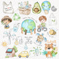 Earth Day Every Day clipart, instant download PNG file - 300 dpi