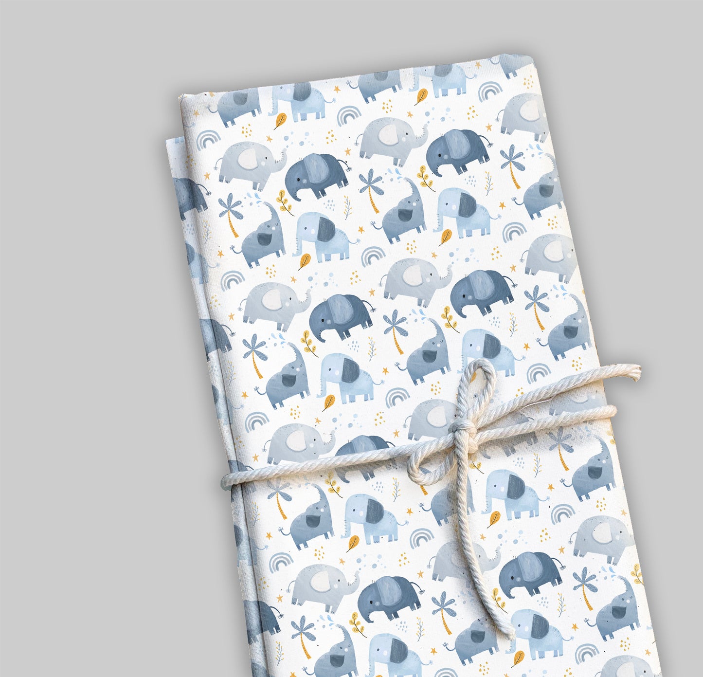 Elephant Seamless Pattern, instant download PNG file - 300 dpi