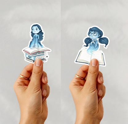 Horror Books club story clipart, instant download PNG file - 300 dpi