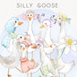 Silly Goose ClipArt set  instant download PNG file - 300 dpi