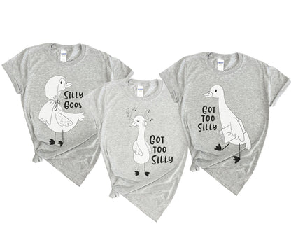 Silly Goose ClipArt set  instant download PNG file - 300 dpi