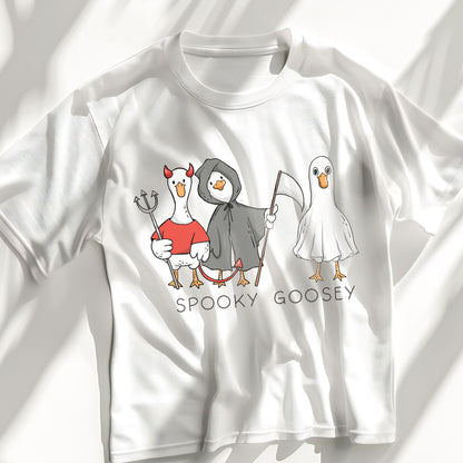 Halloween Goose Clipart Set, Cute Spooky Geese PNG clipart instant download PNG file - 300 dpi