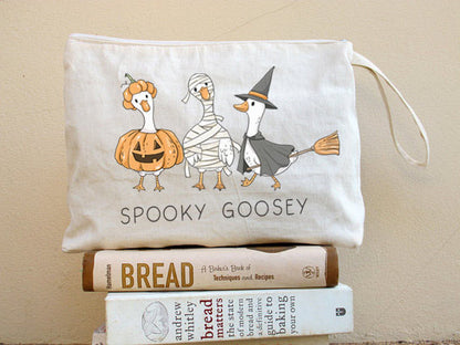 Halloween Goose Clipart Set, Cute Spooky Geese PNG clipart instant download PNG file - 300 dpi