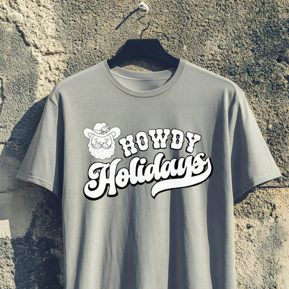 Howdy Christmas Clipart , PNG file - 300 dpi