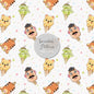 Summer ice cream Seamless Pattern B, instant download PNG , JPEG file - 300 dpi