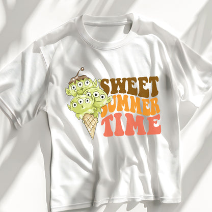 Cute Characters Ice Cream Clipart , PNG file - 300 dpi