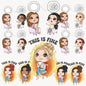 Therapist girl Clipart , This is fine clipart, instant download PNG file - 300 dpi