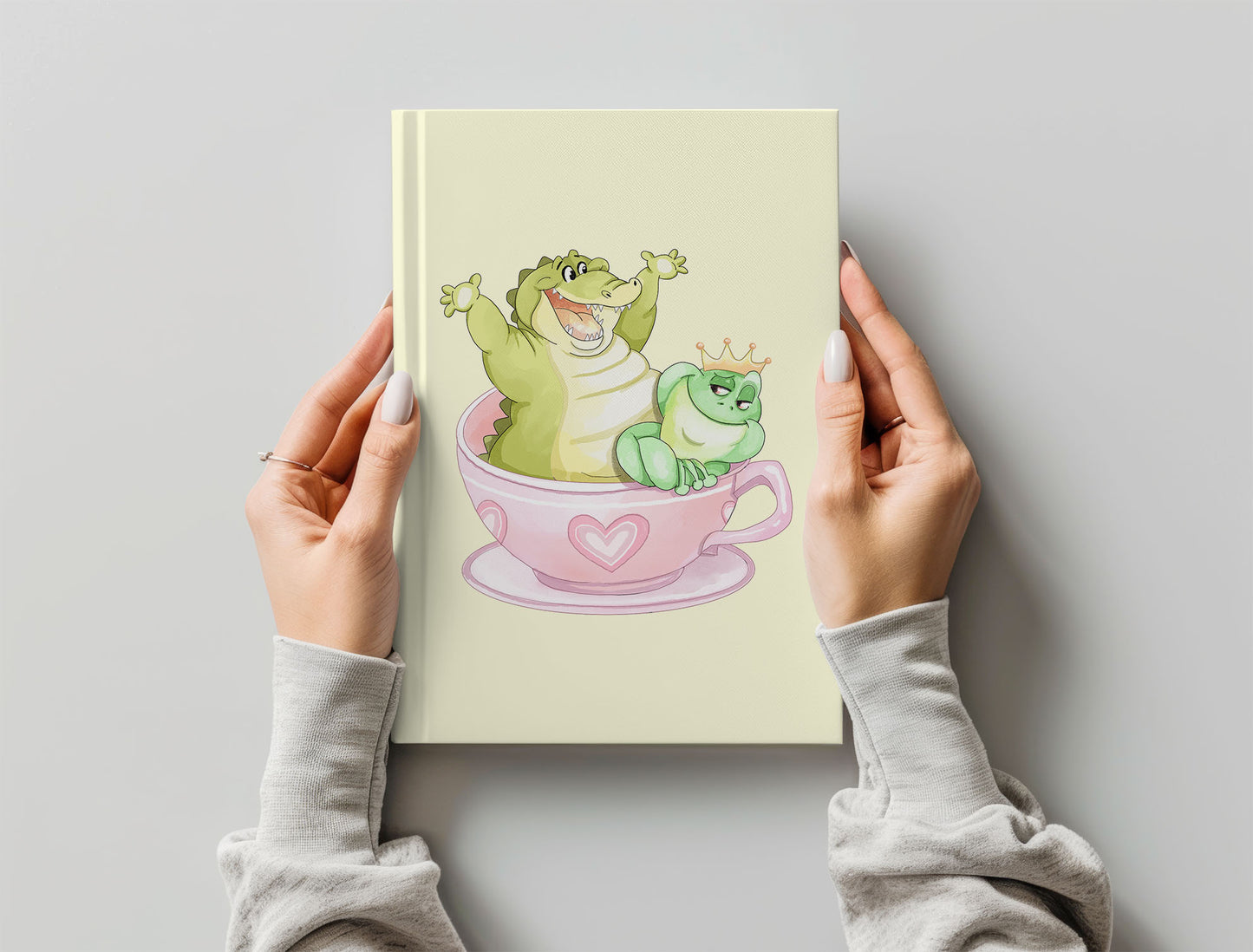 Cute Animals in cup clipart PNG files