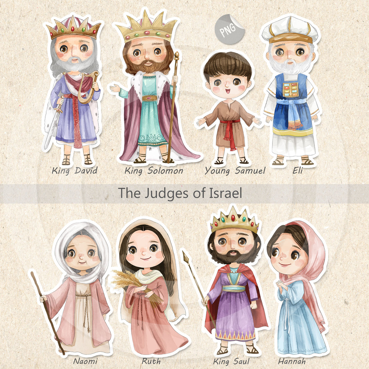 The judges of Israel  Clipart, PNG files