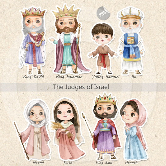 The judges of Israel  Clipart, PNG files