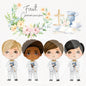 first communion boys clipart set, instant download PNG file - 300 dpi