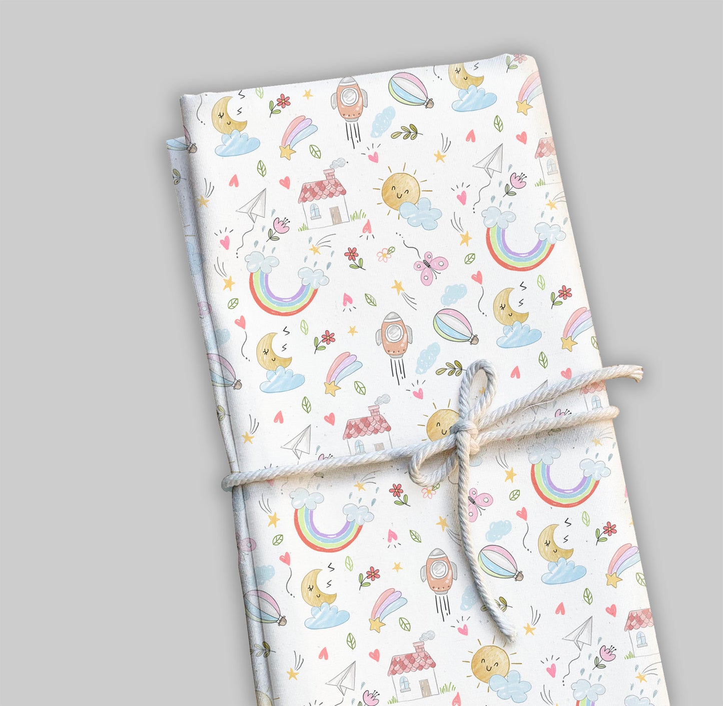 Kids doodle Seamless Pattern, instant download PNG file - 300 dpi