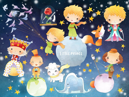 Cute little prince ClipArt