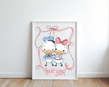 lover story clipart instant download PNG file - 300 dpi