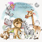 Madagascar Animals clipart , Hand drawn clipart, Instant Download PNG file - 300 dpi
