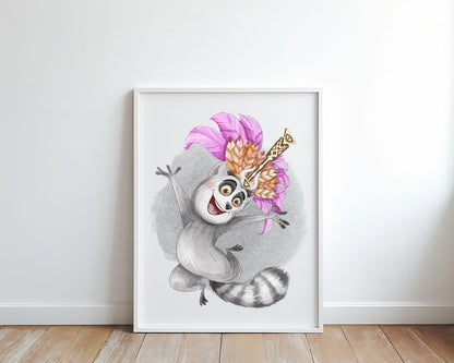 Madagascar Animals clipart , Hand drawn clipart, Instant Download PNG file - 300 dpi