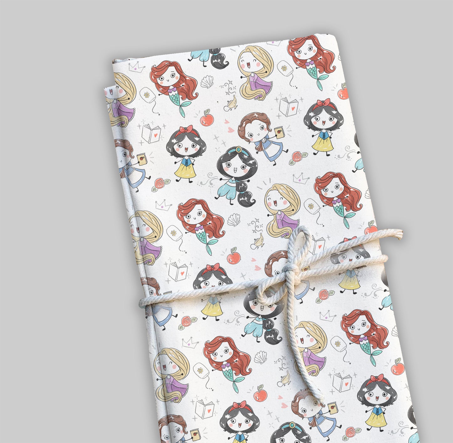 princess Seamless Pattern, instant download PNG file - 300 dpi