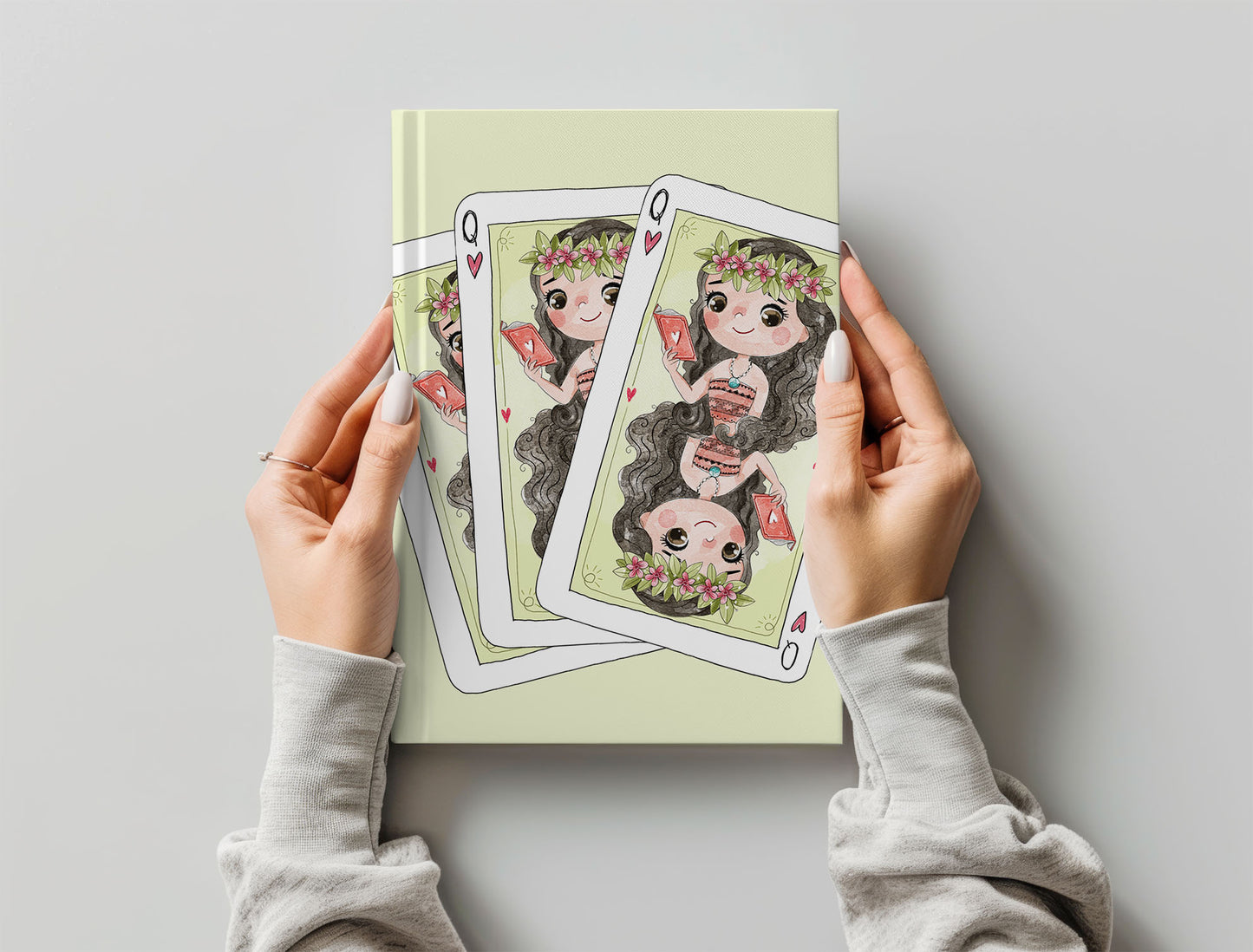 Queen of books set 2 Hand Drawn clipart instant download PNG file - 300 dpi