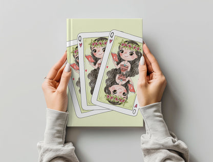 Queen of books set 2 Hand Drawn clipart instant download PNG file - 300 dpi