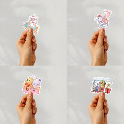 Ride Vehicle party clipart Set 2, PNG files